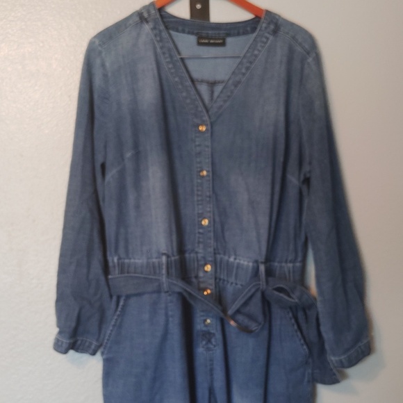 Lane Bryant Denim Jumpsuit Size 14 - Picture 3 of 13